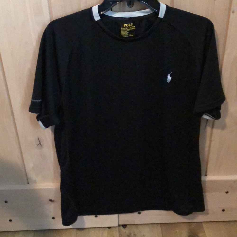 Men’s Ralph Lauren Polo Tee - Black - size Large